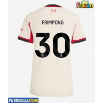 Liverpool Jeremie Frimpong #30 Auswärtstrikot Frauen 2025-26 Kurzarm